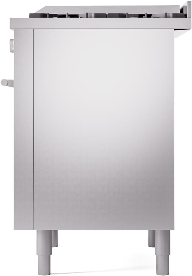 Professional Plus II 36 Inch Dual Fuel Liquid Propane Freestanding Range in Stainless Steel with Trim