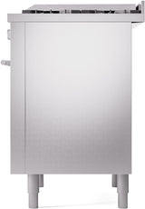 Professional Plus II 36 Inch Dual Fuel Liquid Propane Freestanding Range in Stainless Steel with Trim