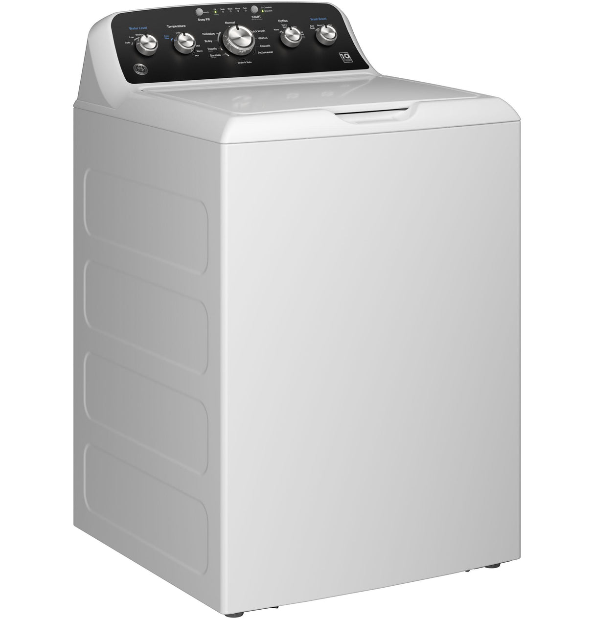 GE® 4.5 cu. ft. Capacity Washer with Stainless Steel Basket, Cold Plus and Wash Boost
