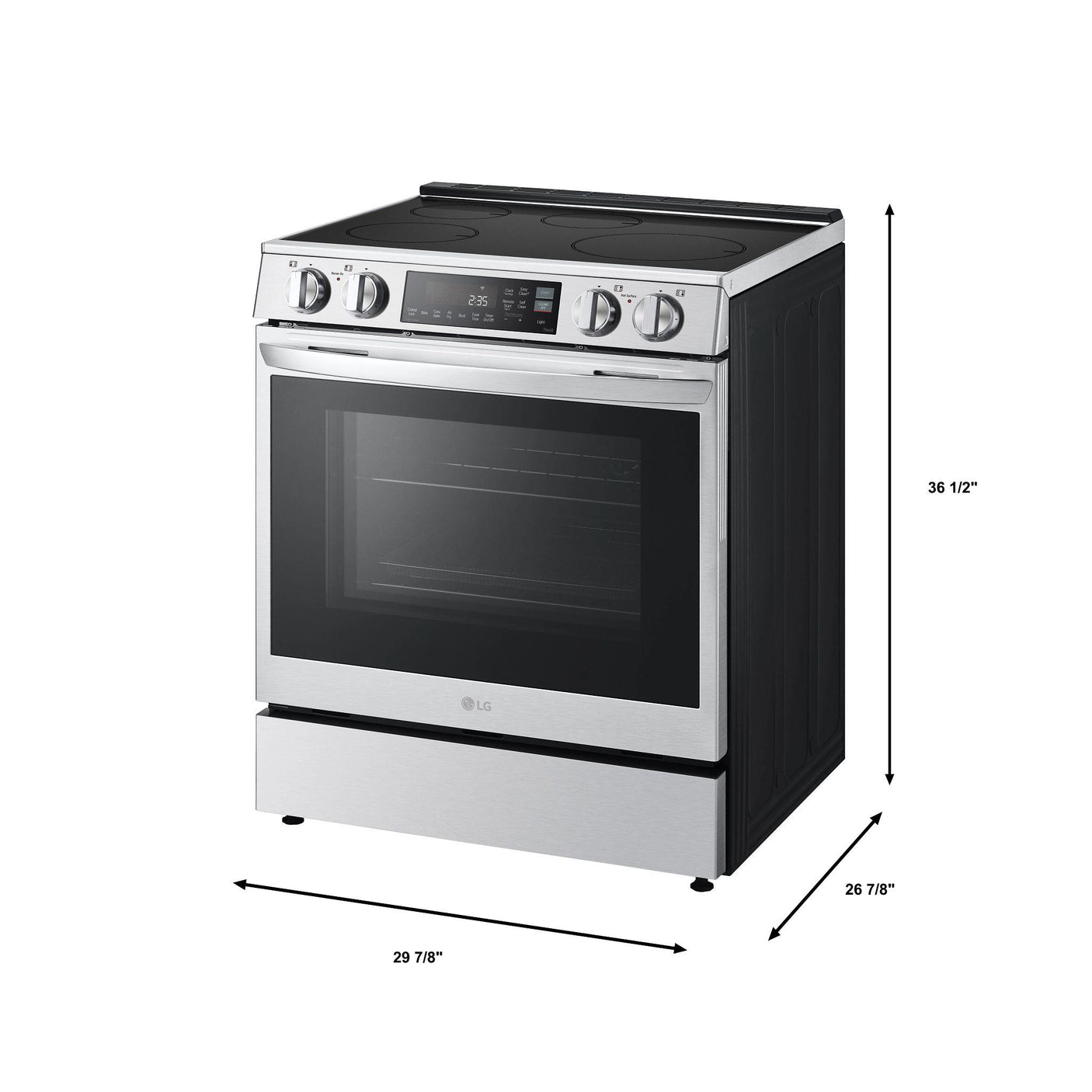6.3 cu. ft. Smart Induction Slide-in Range with ProBake Convection® and Air Fry