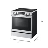 6.3 cu. ft. Smart Induction Slide-in Range with ProBake Convection® and Air Fry