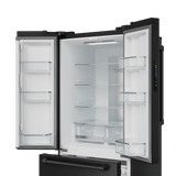 30 Inch 17.5 Cu Ft French Door Counter Depth Refrigerator With Ice Maker In Black  Gordon Ramsay Series