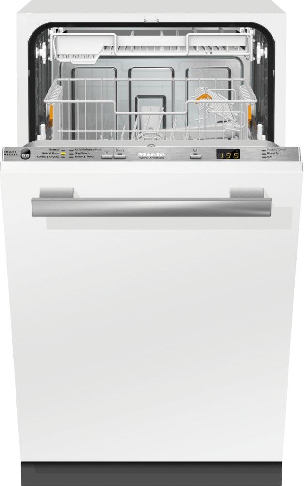 G 4780 SCVi AM - Fully integrated dishwashers with hidden controls, cutlery tray, custom panel handle ready, ADA Compliant