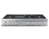 48" Rangetop, Silver Stainless Steel, Natural Gas