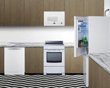 24" Wide Wide Bottom Mount Refrigerator-freezer