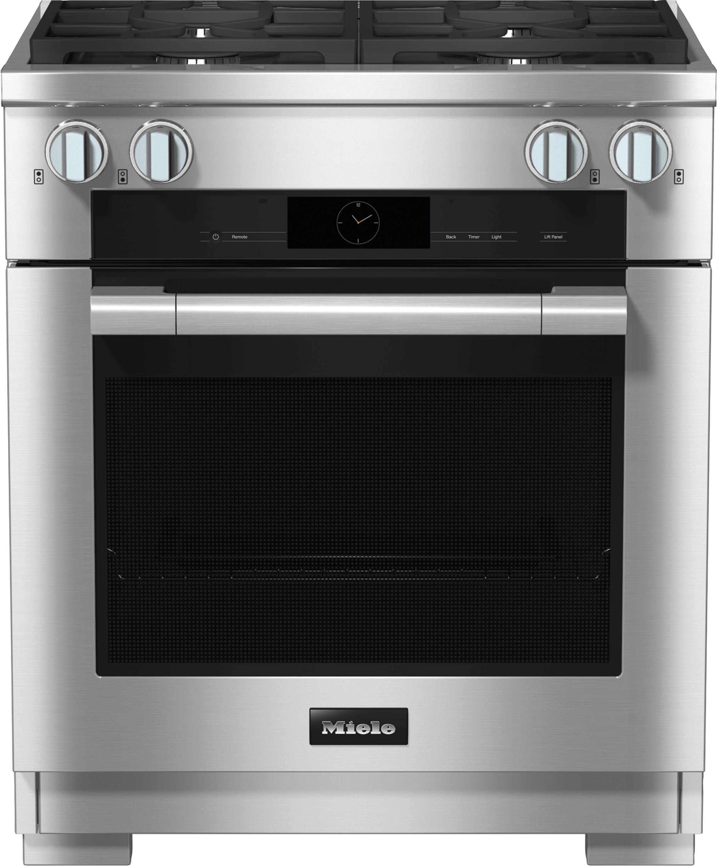 HR 1924-3 LP DF Clean Touch Steel - 30" Range Dual Fuel model with M Touch controls