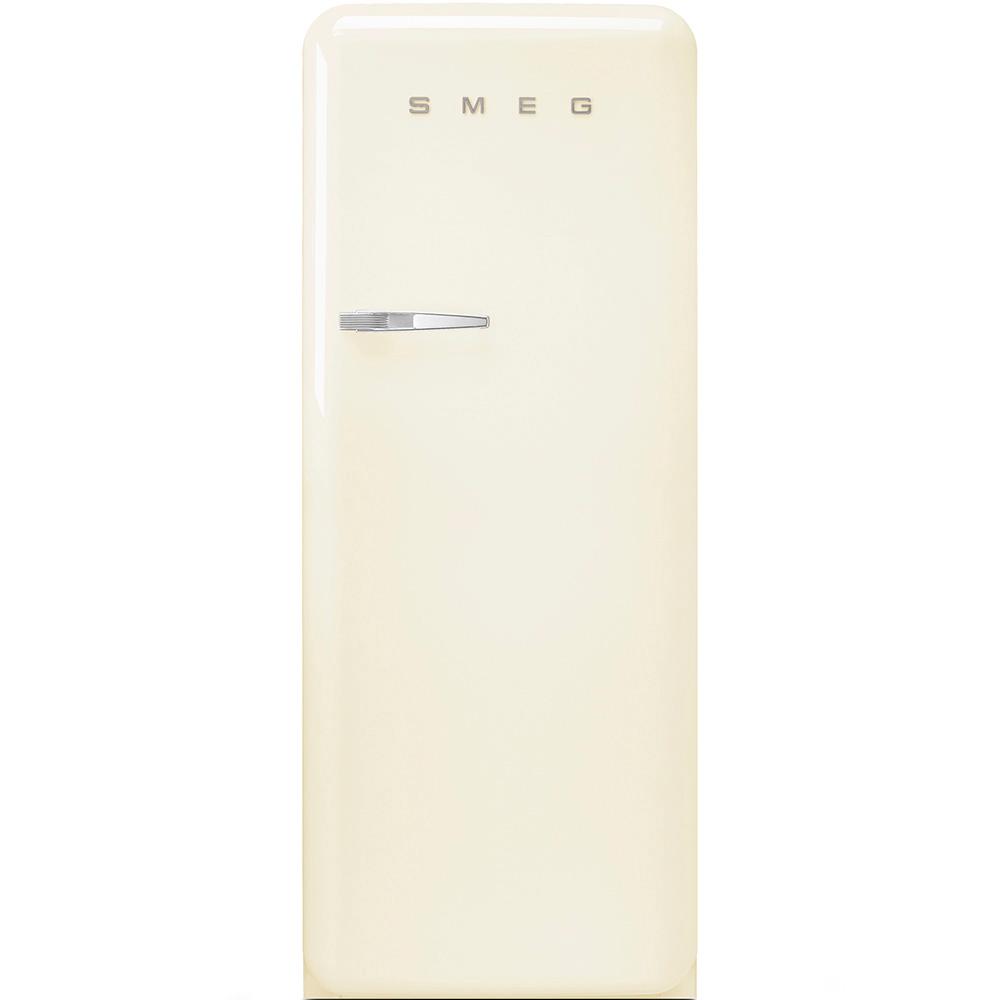 Approx 24" 50'S Style Refrigerator with ice compartment, Cream, Right hand hinge