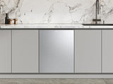38 dBA Bespoke Auto Open Door Dishwasher with 3rd Rack Washing System in Fingerprint Resistant Stainless Steel