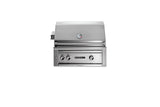 30" SEDONA BUILT-IN GRILL WITH ROTISSERIE, 1 PROSEAR INFRARED BURNER AND 1 STAINLESS STEEL BURNER (L501PSR)