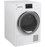 Haier ENERGY STAR® 4.1 cu.ft. Capacity Smart 24" Ventless Condenser Frontload Electric Dryer with Stainless Steel Basket