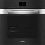 H 7660 BP AM Clean Touch Steel - 24" oven in a perfectly combinable design with roast probe and BrilliantLight.