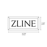 ZLINE Autograph Edition Badge Sample in Polished Gold
