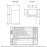Hotpoint® 17.5 Cu. Ft. Recessed Handle Top-Freezer Refrigerator