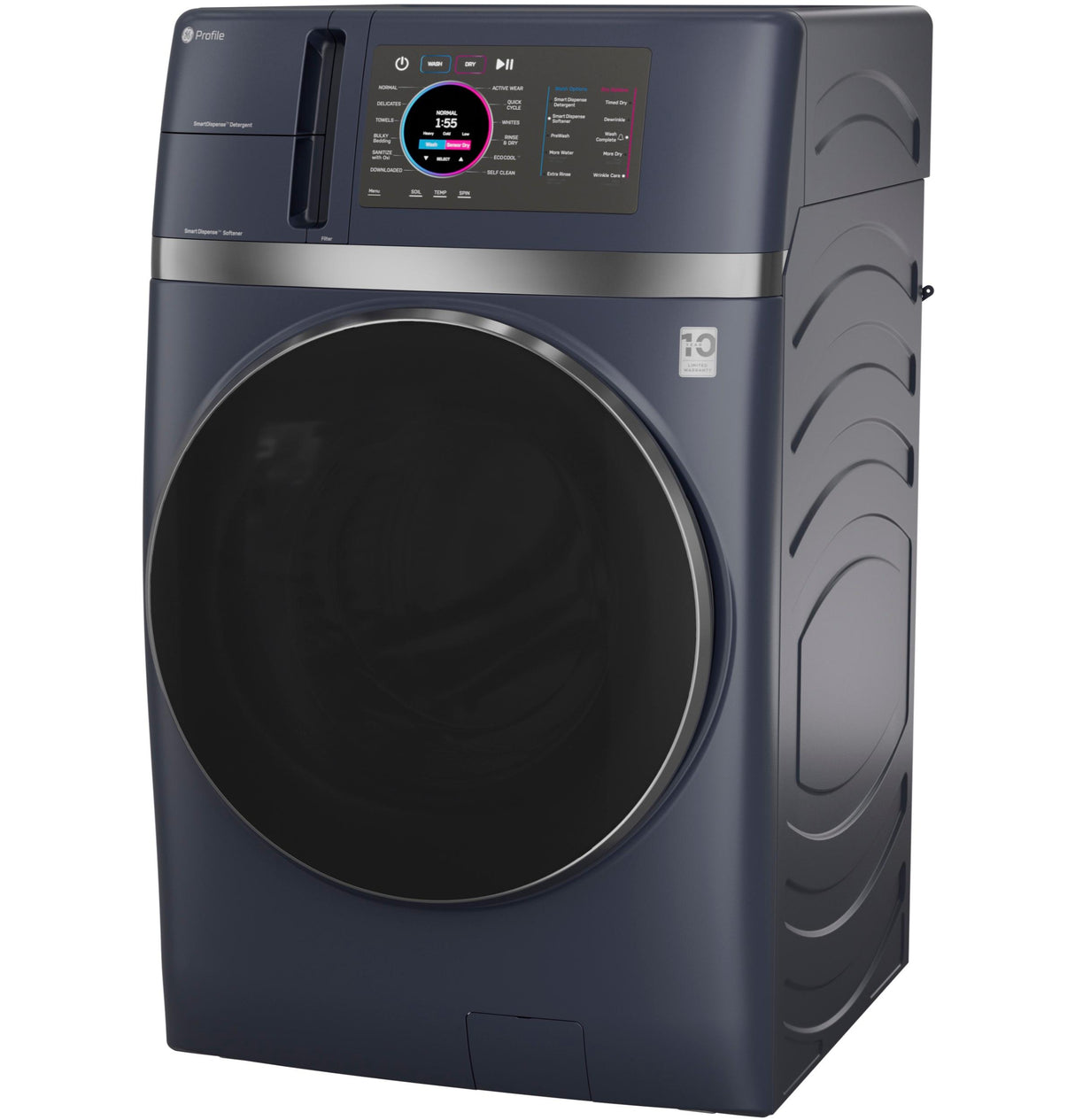 GE Profile™ ENERGY STAR® 4.8 cu. ft. Capacity UltraFast Combo with Ventless Inverter Heat Pump Technology Washer/Dryer