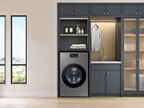 5.3 cu. ft. Bespoke AI Laundry Vented Combo™ All-in-One Ultra Capacity Washer and Electric Dryer with AI Home in Dark Steel