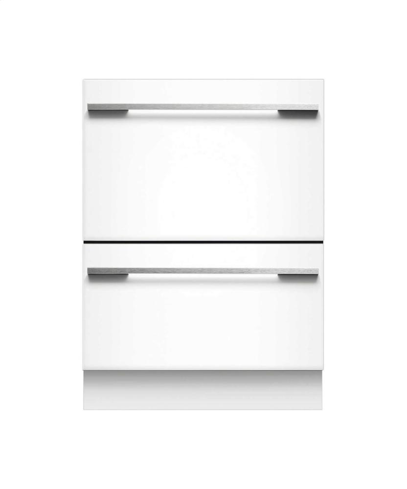 Panel Ready Double DishDrawer Dishwasher incl full flex racking