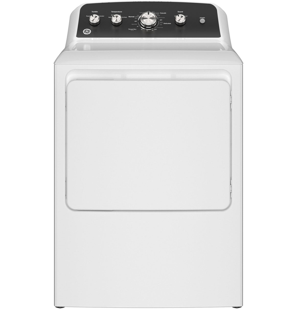 GE® 7.2 cu. ft. Capacity Electric Dryer with Up To 120 ft. Venting and Extended Tumble
