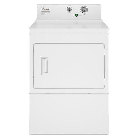 Whirlpool® Commercial Gas Super-Capacity Dryer, Non-Coin - White