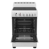 Avanti 24-Inch Freestanding Electric Range with Ceramic Glass Cooktop, in White (CERU240P0W)