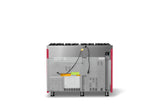 48"W. Sealed Burner Gas Range (Burner: 8b, Finish: Valentine, Trim: Polished Chrome, Fuel: Propane)