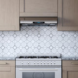 550 CFM 30" Filter Free Under Cabinet Range Hood White
