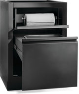 OASIS Waste Drawer Cabinet, Matte/Matt Black