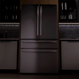 GE Profile™ ENERGY STAR® 23.2 Cu. Ft. Smart Counter-Depth Fingerprint Resistant 4-Door French-Door Refrigerator