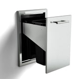 20in Stainless Steel Trash Roll Out Drawer