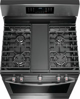 30" Rear Control Gas Range with Total Convection