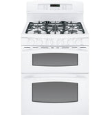 GE Profile™ Series 30" Free-Standing Gas Double Oven with Convection Range