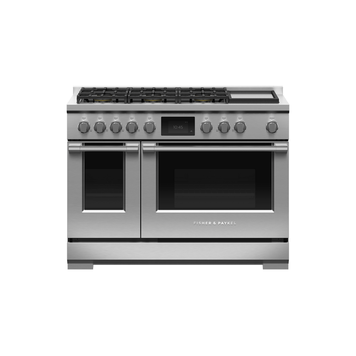 48" Series 9 Professional Dual Fuel 6 Burner with Griddle Range