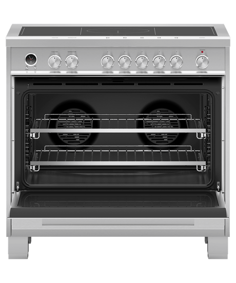 36" Series 9 Contemporary 5 Zone Induction Self-Cleaning Range