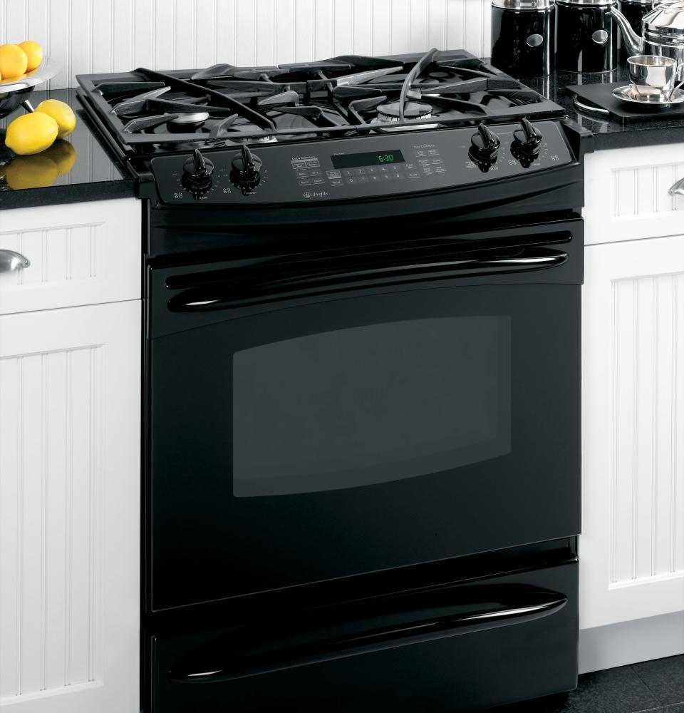 GE Profile 30" Slide-In Gas Range