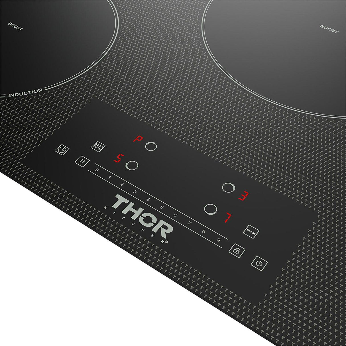 30 Inch 4-element Induction Cooktop In Black With Touch Controls