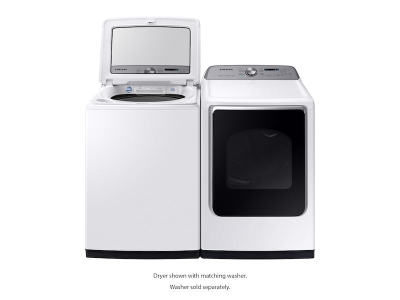 7.4 cu. ft. Electric Dryer with Steam Sanitize+ in White