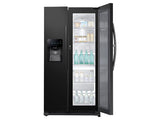 24.7 cu. ft. Side-by-Side Food ShowCase Refrigerator with Metal Cooling