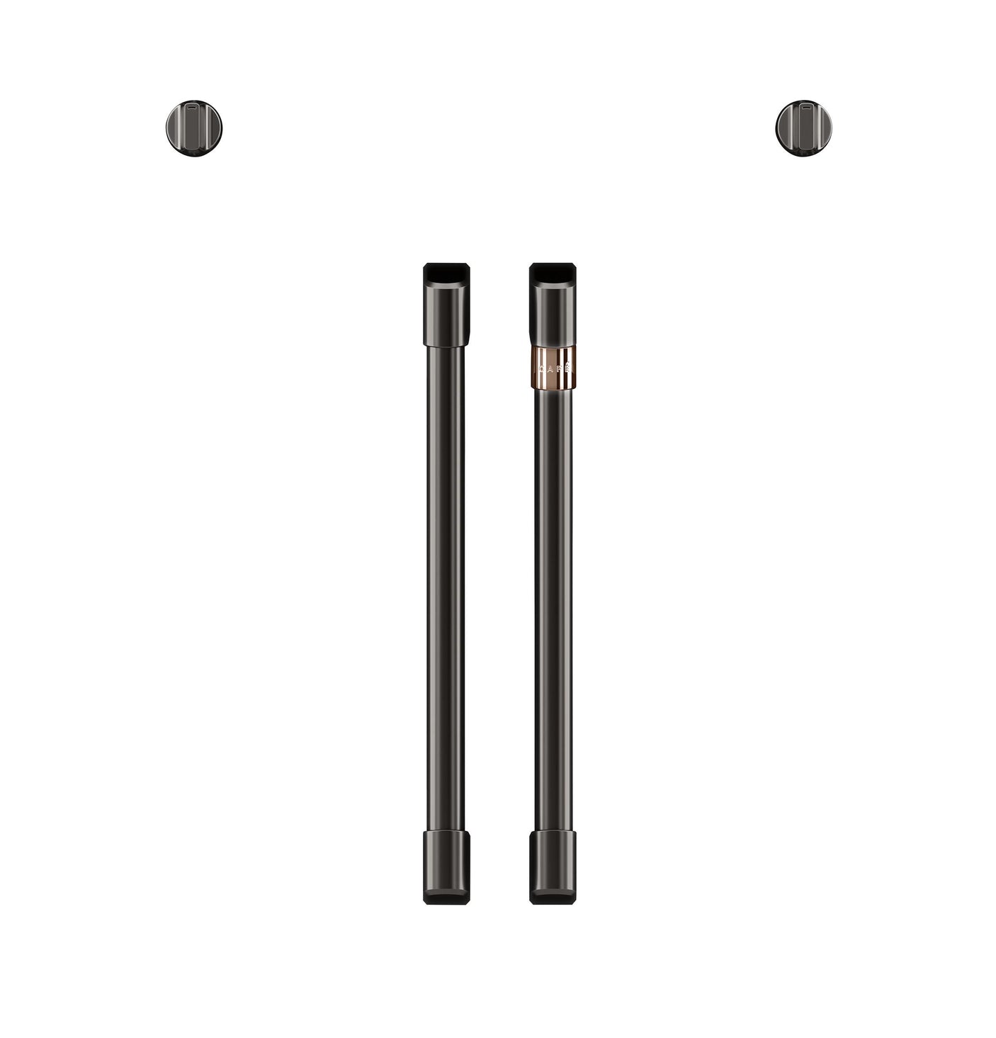 Café™ 2 French-Door Handles - Brushed Black