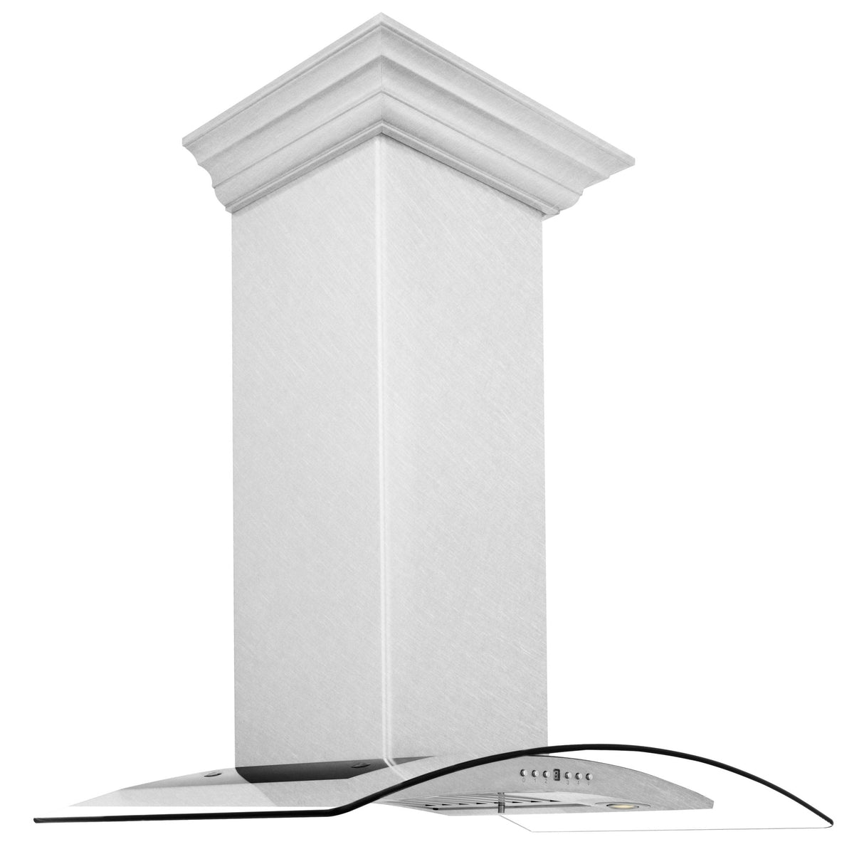 ZLINE Wall Mount Range Hood in DuraSnow Stainless Steel & Glass (8KN4S)