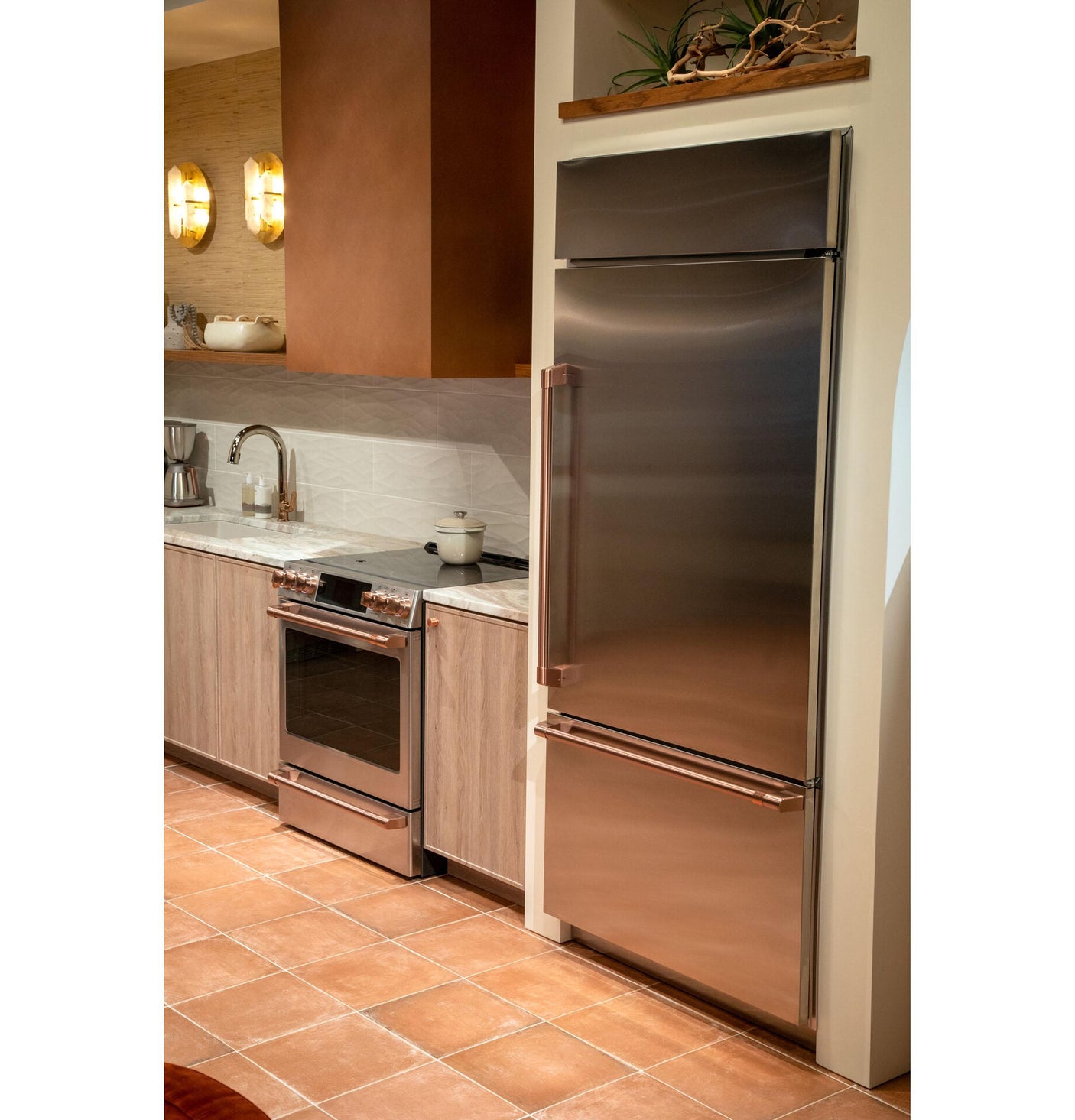 Café™ 21.3 Cu. Ft. Built-In Bottom-Freezer Refrigerator