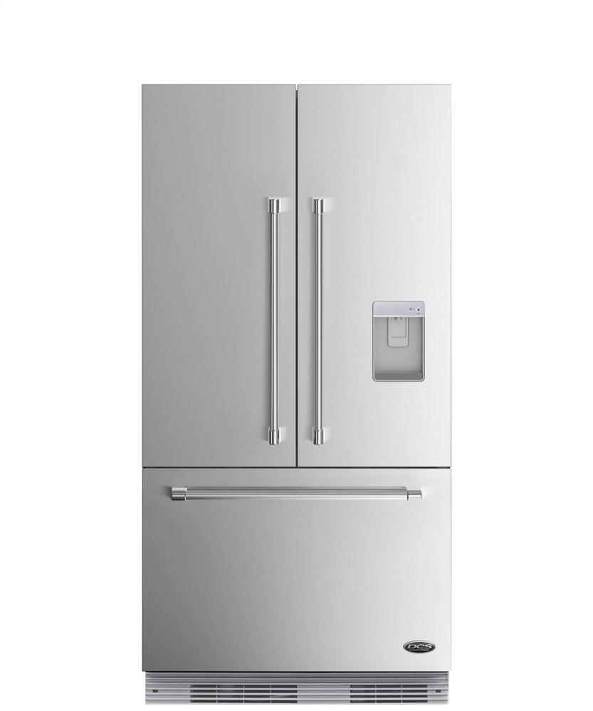 DCS Activesmart Refrigerator 36" Integrated French Door With Ice & Water - 72" Tall
