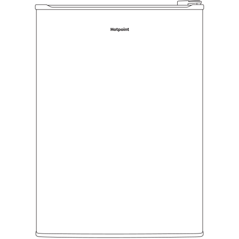 Hotpoint® ENERGY STAR® 2.7 cu. ft. Compact Refrigerator