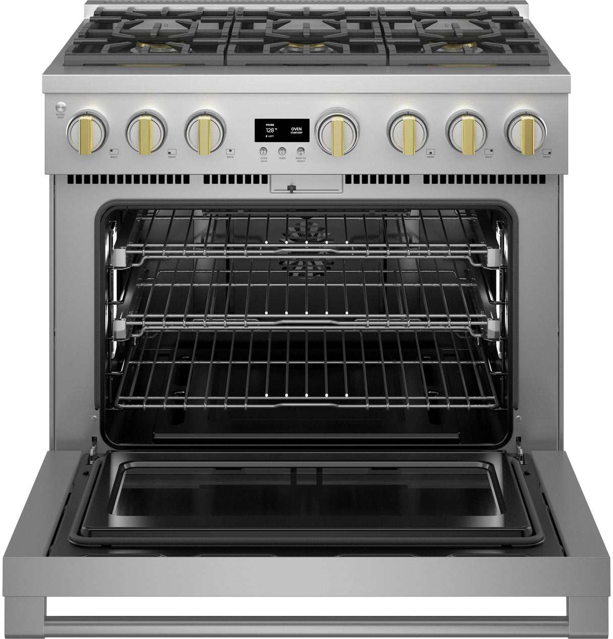 Monogram 36" All Gas Professional Range with 6 Burners