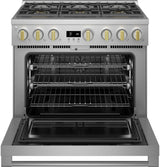 Monogram 36" All Gas Professional Range with 6 Burners