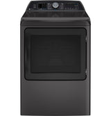 GE Profile™ ENERGY STAR® 7.4 cu. ft. Capacity Smart aluminized alloy drum Electric Dryer with Sanitize Cycle and Sensor Dry