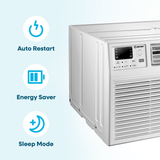 Element Through-the-Wall 14,000 BTU, 230V Air Conditioner - White (ETTW14EV)