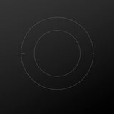 800 Series Electric Cooktop 36 Black, Without Frame