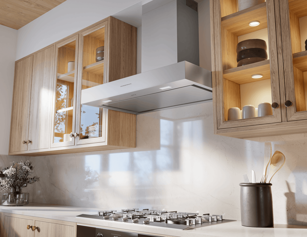 Como Wall, 36in, Stainless Steel