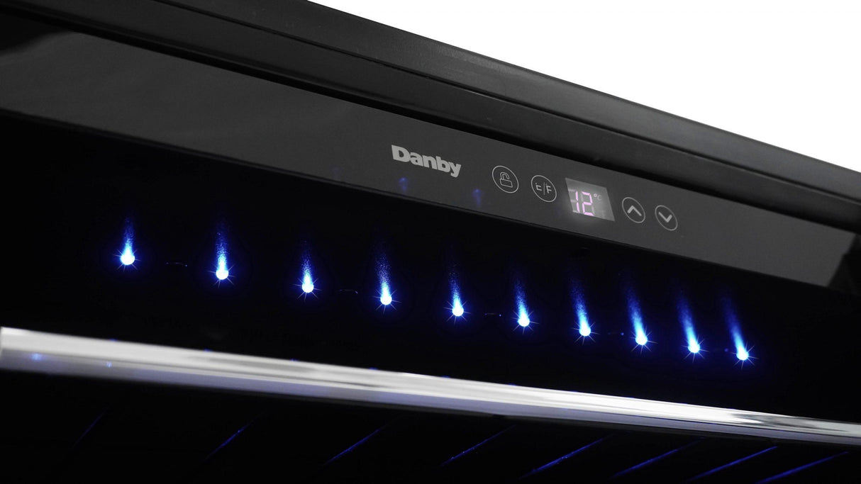 Danby 60 Bottle Built-in Wine Cooler in Stainless Steel