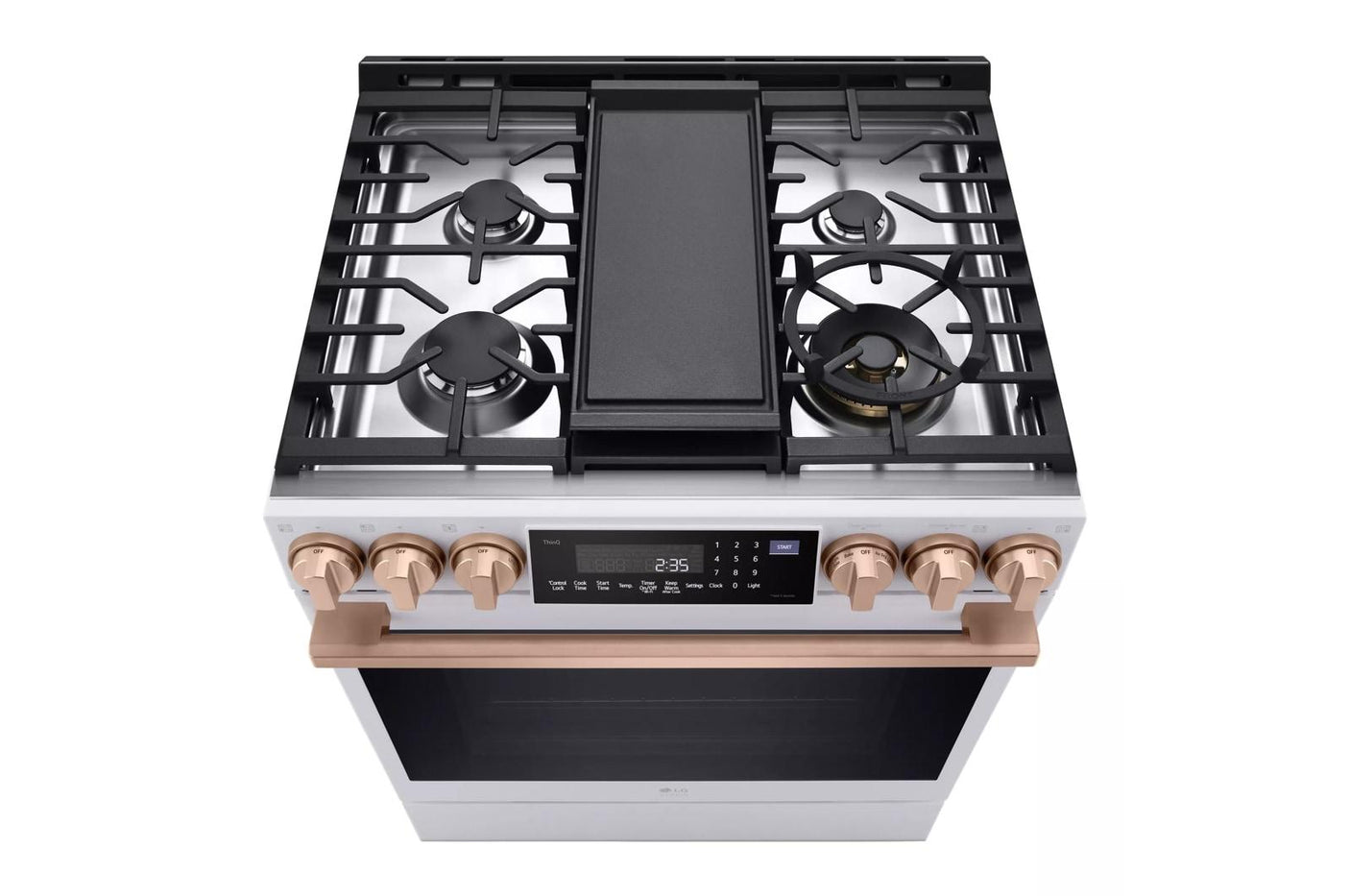 LG STUDIO 6.3 cu. ft. InstaView® Gas Slide-in Range with ProBake Convection® and Air Fry