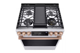 LG STUDIO 6.3 cu. ft. InstaView® Gas Slide-in Range with ProBake Convection® and Air Fry